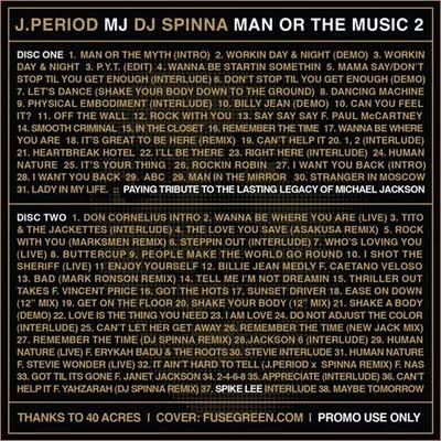 Télécharger la nouvelle mixtape en hommage à MJ par J.Period, DJ Spinna et Spike LEE