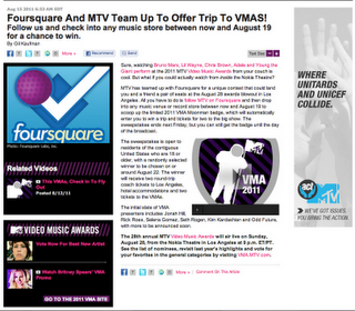 MTV et ses VMA, leader du 2.0 MTV et ses VMA, leader du 2.0