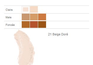 Pourquoi les fonds de tient clairs ne sont-ils jamais dispo en France ? beige