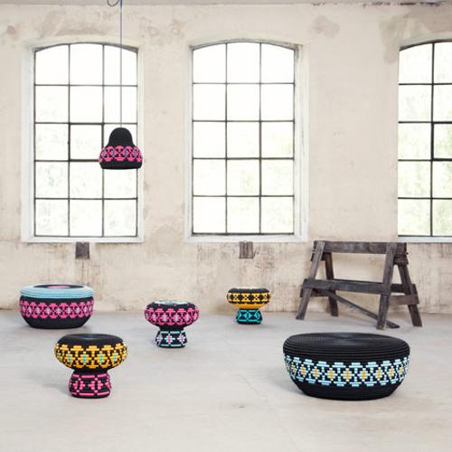 Mobilier tissé par Glimp Mobilier tissé par Glimp