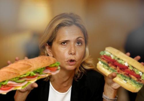 Pécresse aime un ou deux sandwiches de temps en temps Pécresse aime un ou deux sandwiches de temps en temps