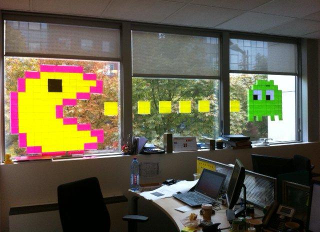 La post-it war débarque à Lyon !