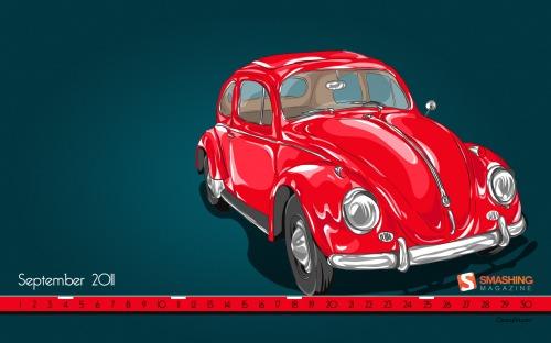 red beetle  46 Fonds d’écran calendrier de Septembre