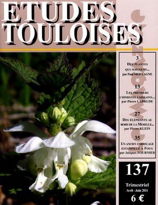 Études Touloises : Des plantes qui soignent…
