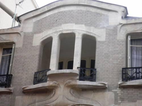 Le chic de l'Hôtel Mezzara Hôtel Mezzara, art nouveau, 75016, rue la fontaine