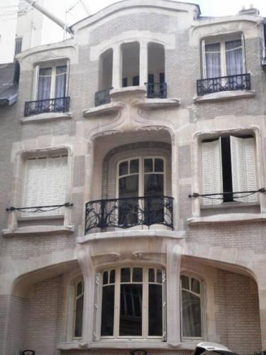 Le chic de l'Hôtel Mezzara Hôtel Mezzara, art nouveau, 75016, rue la fontaine