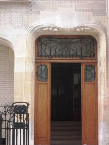 Le chic de l'Hôtel Mezzara Hôtel Mezzara, art nouveau, 75016, rue la fontaine