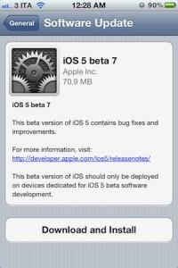 iOS-5-beta-7 iOS 5 beta 7 iOS 5 beta 7 : expiration le 20 octobre prochain