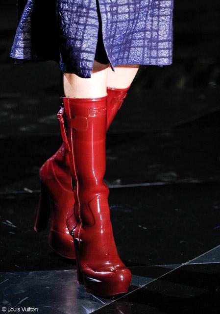 louis-vuitton-fw2011-red CHAUSSURE A SON PIED