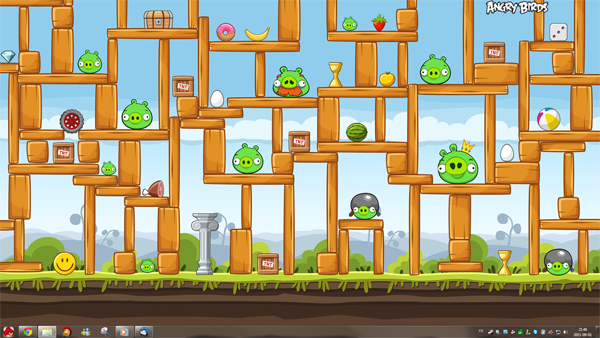 AngryBirds 20 thèmes Windows 7 les plus populaires à télécharger gratuitement
