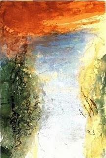 J'arrive où je suis étranger, Louis Aragon, peintures de Zao Wou-Ki, dimanche poétique J'arrive où je suis étranger, Louis Aragon, peintures de Zao Wou-Ki, dimanche poétique