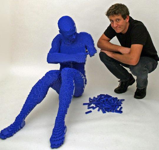 Lego Sculpture by Nathan Sawaya