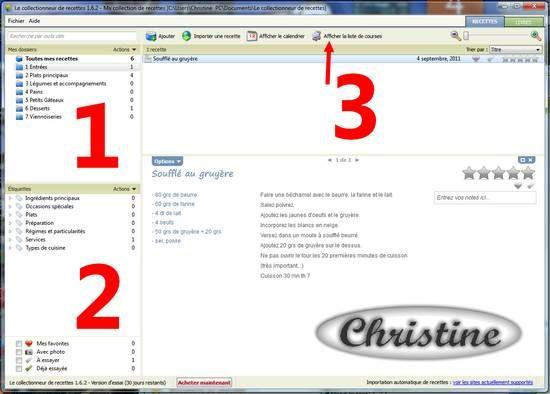 ~~ Le Collectionneur de Recettes : Logiciel de classement de recettes ~~ Sans_titre_1__2_