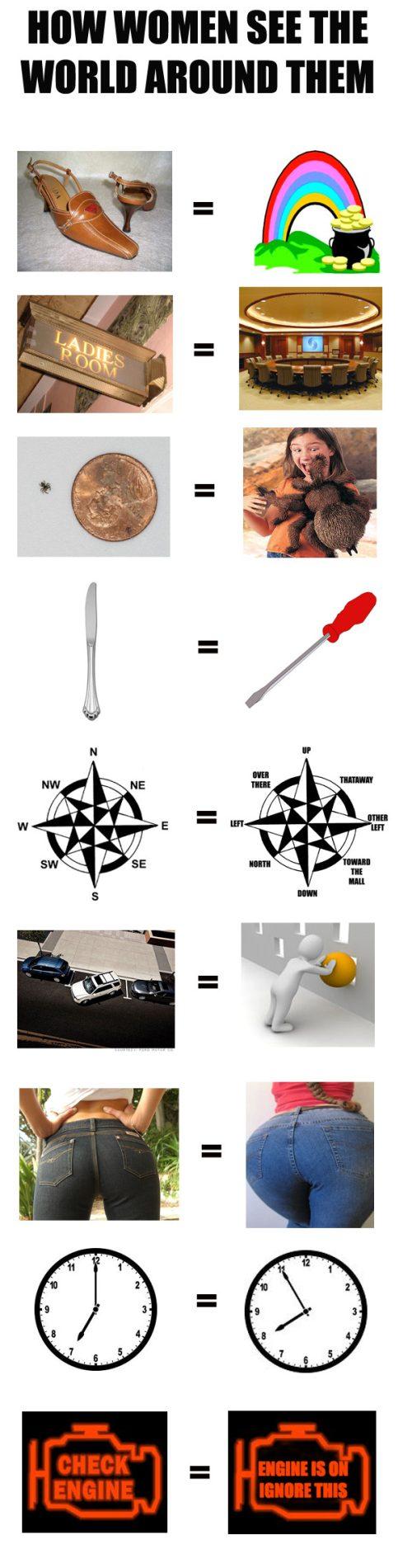 Comment les femmes voient le monde autour d’elles Comment les femmes voient le monde autour d’elles