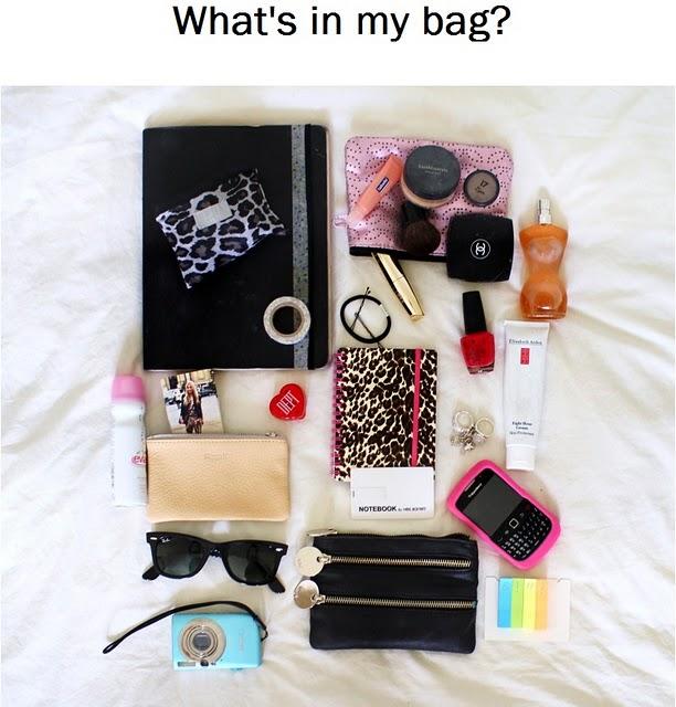 In my bag?