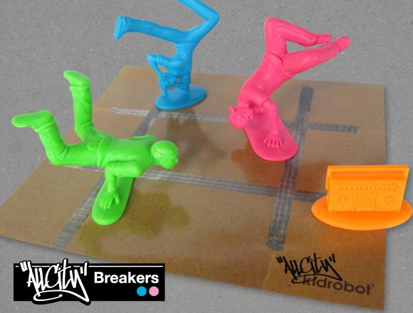 All-City-Breakers All City Breakers Des figurines en plastique qui font du break ?