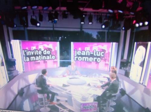 Invité de la Matinale de Canal Plus à 7h10 canal plus,jean-luc romero,politique,admd,santé