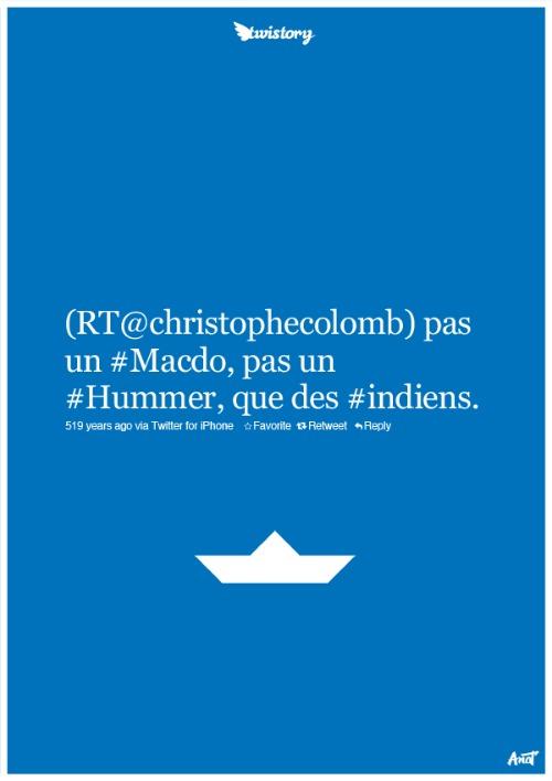 twistory3 Twistory : les grands moments de l’Histoire revisités par Twitter