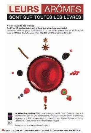 Monoprix et sa foire aux vins 2011