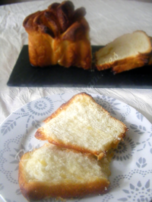 Brioche à effeuiller Amandes Chocolat ou Citron Brioche à effeuiller Amandes Chocolat ou Citron