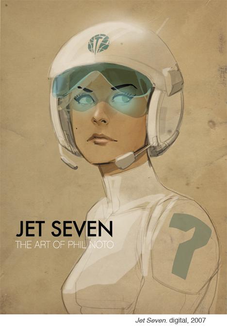 Jet7 Les illustrations de Phil Noto