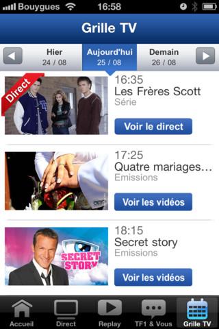 [iTunes] l’application iPad TF1 devient MYTF1