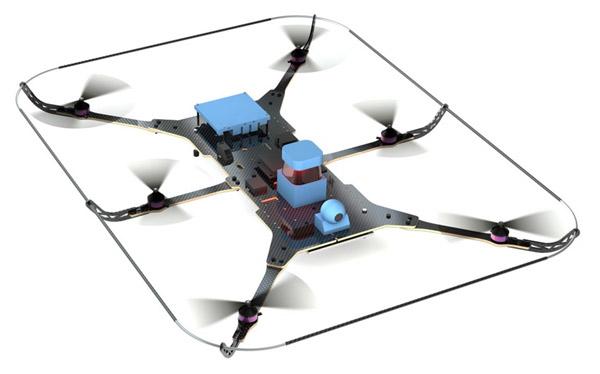 flybox hexcopter FlyboX Skybotix : un hexacopter pour la science et la reconnaissance 