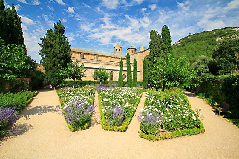 Les jardins de l'Abbaye de Fontfroide