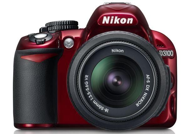 D3100 red Nikon voit rouge