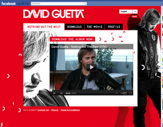 David Guetta champion français de Facebook