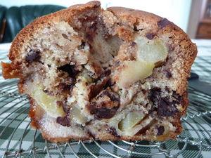 Cake choco-poire P1000744