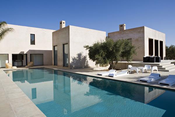Villa très design dans la campagne de Marrakech - Photo Conciergerie de Marrakech Conciergerie de Marrakech, des vacances sur mesure