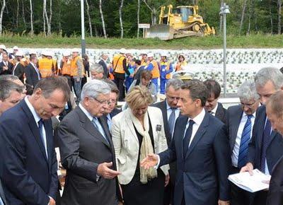 Don Sarkozy en visite en Franche-Comté
