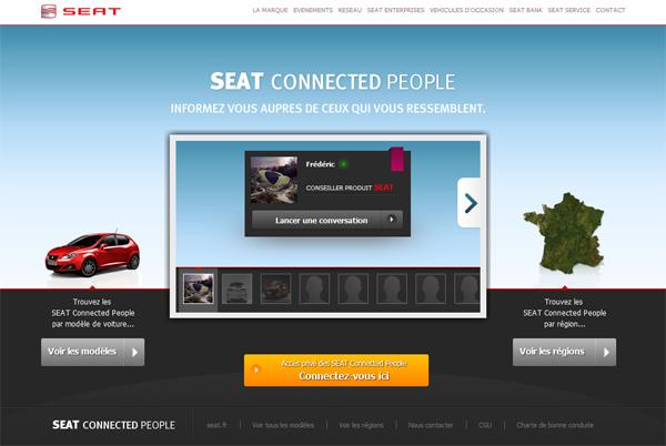 La plateforme SEAT Connected People La plateforme SEAT Connected People