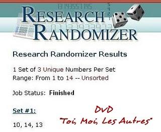 Un DVD et des blendies de légumes : les résultats des concours de la semaine ! Un DVD et des blendies de légumes : les résultats des concours de la semaine !