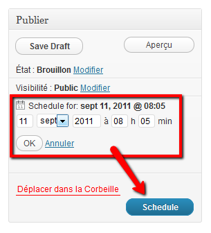 automatiser la publication de votre article sur wordpress