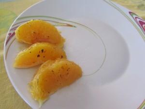 Orange caramélisées Orange caramélisées