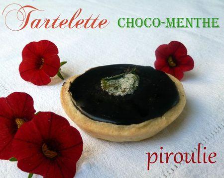 Tartelettes au chocolat et à la menthe fraîche P1060798