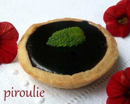 Tartelettes au chocolat et à la menthe fraîche P1060791