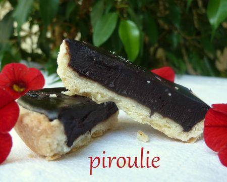 Tartelettes au chocolat et à la menthe fraîche P1060805