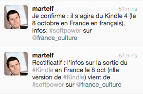 Kindle 4 : lancement le 8 octobre en France ?