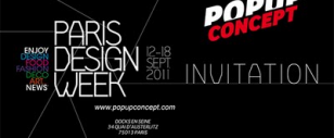POP UP CONCEPT à la Paris Design Week