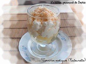 Mise à l'honneur ! verrines exotiques catounette