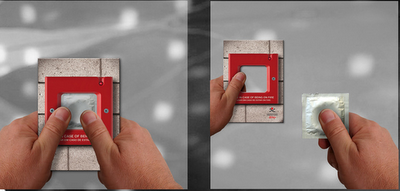 Condom Ambient marketing discotheque Condom Ambient marketing discotheque