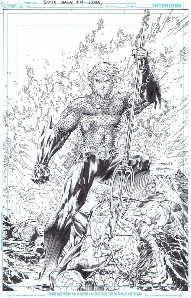 Justice League #4 par Jim Lee