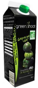Soupe froide Alvalle concombre & menthe vs Green Shoot gaspacho vert