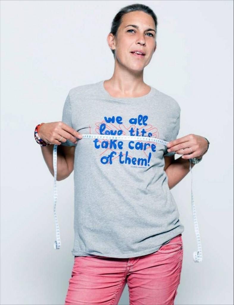 T-shirt Isabel Marant opération cancer du sein