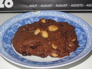 Biscuits: CoOkies façon Snickers: Chocolats au lait et noir, cacahuètes salées