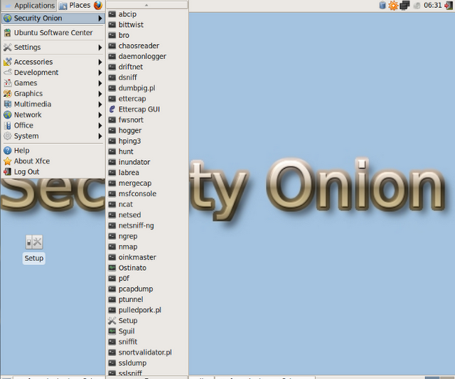 security onion Une distrib linux orientée sécurité: Onion LiveCd