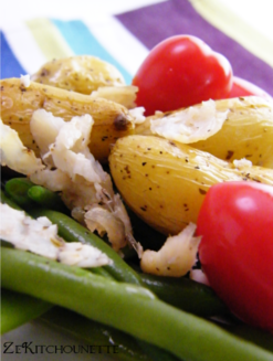 mi_saladedorade2 Salade de haricots verts et de dorade